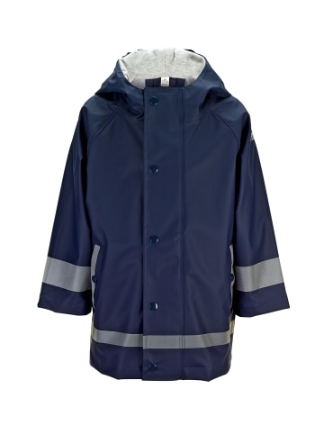Sterntaler Regenjacke ungefüttert uni in marineblau