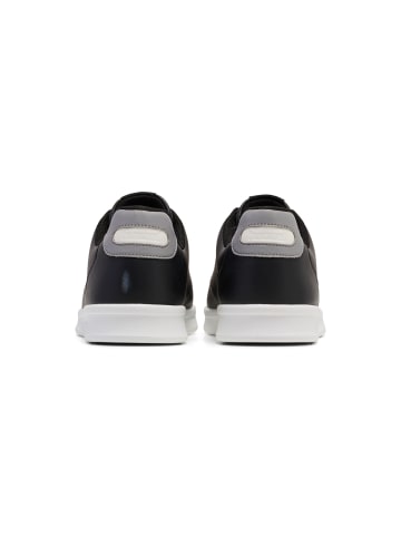 Hummel Schnürsenkel Sneaker Court Line Lebensstil Erwachsene in BLACK/ALLOY