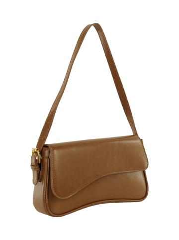 Harpa Schultertasche ZINA in nougat brown