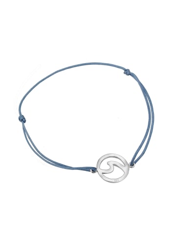 Elli Armband 925 Sterling Silber Wellen in Silber