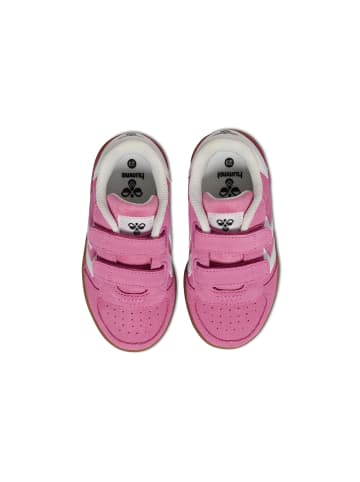 Hummel Hummel Schnürsenkel Sneaker Victory Suede Lebensstil Kinder in PRISM PINK