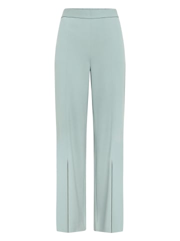 Zero  Stoffhose mit Schlitz vorn in Silver Blue