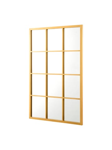 en.casa Wandspiegel Cupello in Gold (H)90cm (B)60cm (T)1.8cm