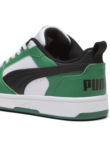 Puma Kinder Sneaker "Rebound V6 Lo Jr" in Weiß