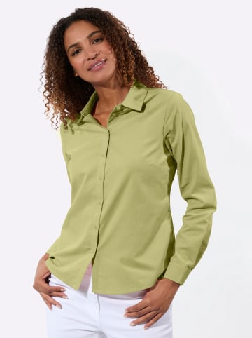 WITT WEIDEN Cord-Bluse in lindgrün