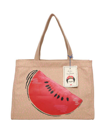Fritzi aus Preußen Shopper Fritzi x Frida Kahlo in Beige