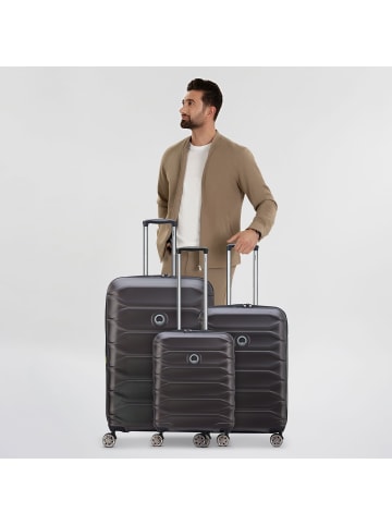 Delsey Meteor 4 Rollen Kofferset 3-teilig mit Dehnfalte in capuccino