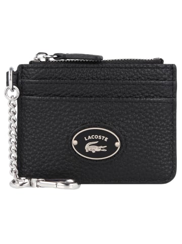 Lacoste Origin Croc Kreditkartenetui Leder 10.5 cm in black