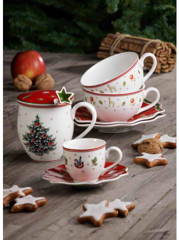 Villeroy & Boch 6er Set Milchkaffeeuntertassen Toy's Delight ø 19 cm in bunt