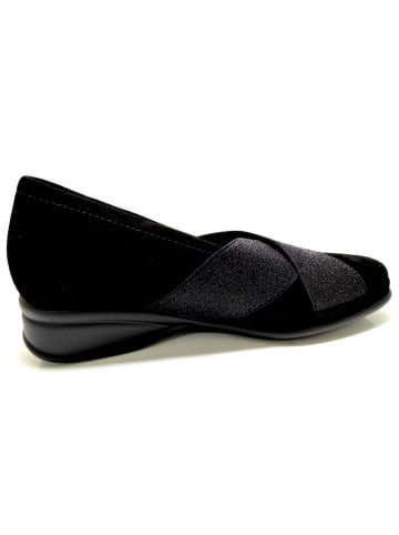 Semler Slipper in schwarz