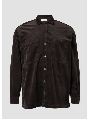 s.Oliver Hemd in 8949_dunkelbraun
