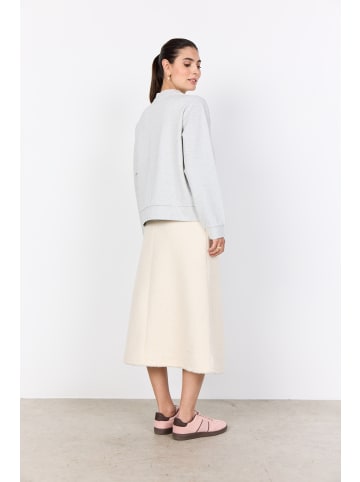 soyaconcept Sweatjacke SC-Nanni in hellgrau - 0001