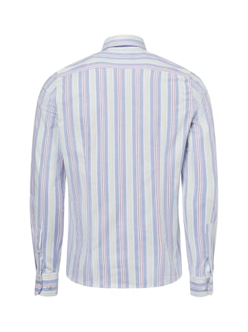 Nils Sundström Hemd in mehrfarbig blau - 0001
