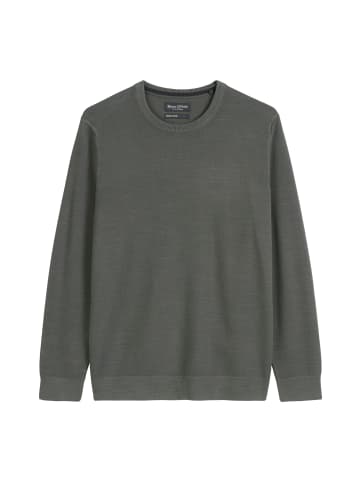 Marc O'Polo Pullover regular in Graphic Grey Melange