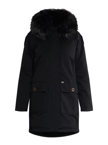 faina Damen Winterparka in Schwarz
