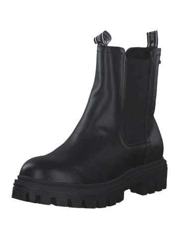 Tom Tailor Chelsea Boots in Schwarz