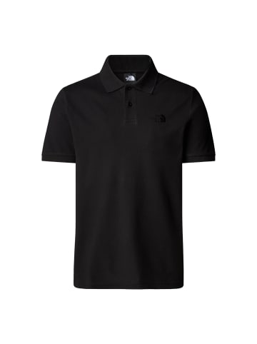 The North Face Essential Regular Polo Tee in Schwarz