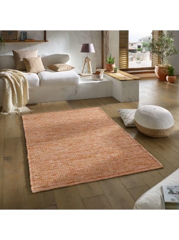 Tara Carpet TaraCarpet Handwebteppich Malmoe Fashion in Terracotta