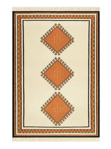 Wecon Home Teppich "Afoud" in Weiß/Terracotta/Rot