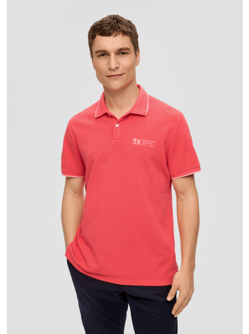 s.Oliver Polo-Shirt kurzarm in Orange