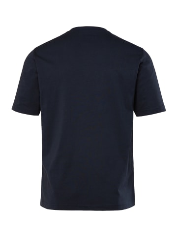 Men Plus Kurzarm T-Shirt in navy blau