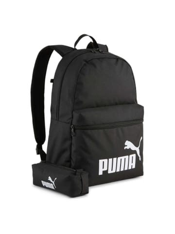 Puma Phase - Rucksack Set 2tlg. (black-fizzy light) in schwarz