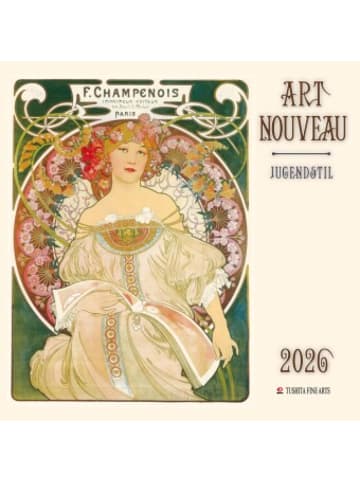 TUSHITA Kalender - Art Nouveau 2026