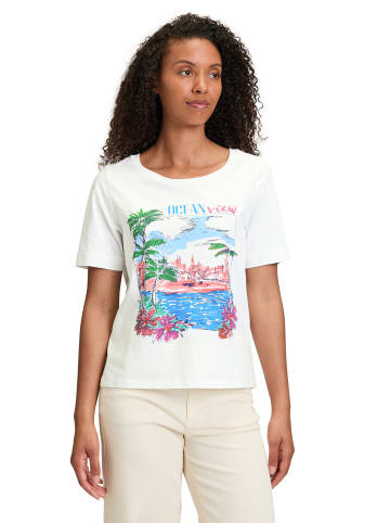 Betty Barclay Basic Shirt mit Aufdruck in Patch White/Varicolored