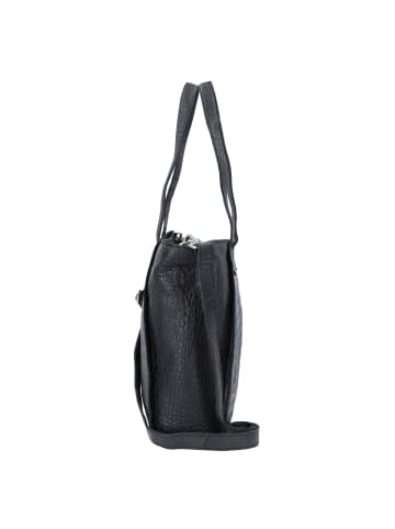 Cowboysbag Cow Crust Bramhall Shopper Tasche Leder 36 cm in croco black