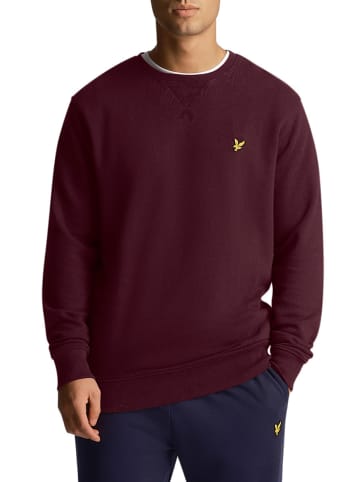 Lyle & Scott Sweatshirt in Bordeaux