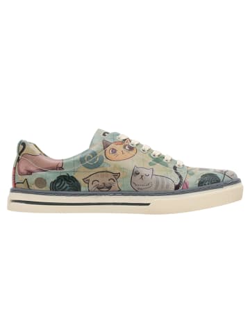 Dogo Classic Sneaker - Cats of the World 39 in Mehrfarbig
