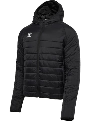 Hummel Jacke "Hmlgo Quilted Hood Jacket" in Schwarz