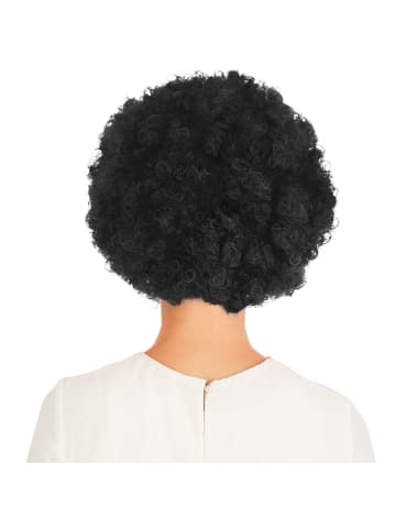 tectake Wundervolle Afro-Perücke, schwarz