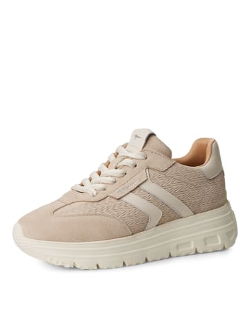 Tamaris Sportliche Schnürschuhe in Beige