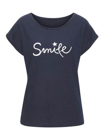Beach Time T-Shirt in navy