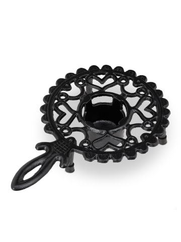 relaxdays 5 x Stövchen in Schwarz