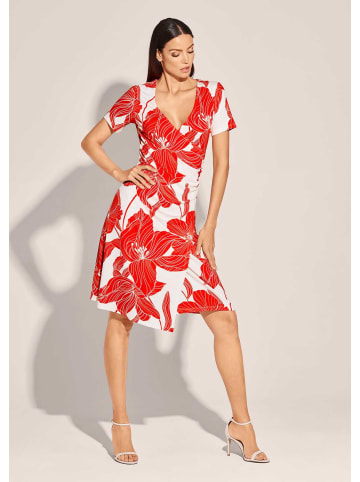 Alba Moda Jerseykleid in koralle / creme