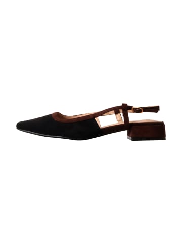 Stephan Paris Pumps mit Riemchen Schwarz