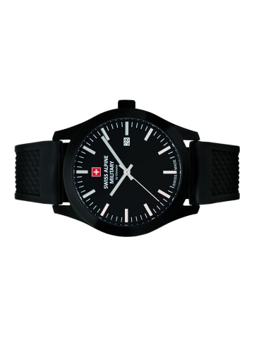 Swiss Military Quarzuhr 7055.1877SAM in Schwarz