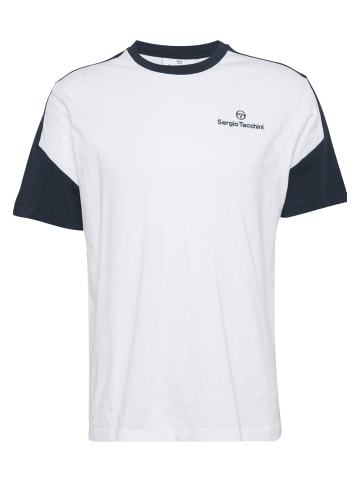 Sergio Tacchini Sergio Tacchini T-Shirts in white/navy