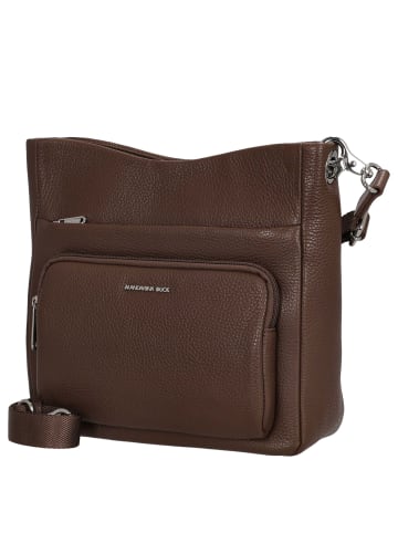 Mandarina Duck Mellow Leather - Umhängetasche M 30 cm (milk chocolate) in milk chocolate