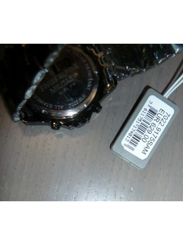 Swiss Alpine Military by Grovana Analoguhr für Herren in schwarz