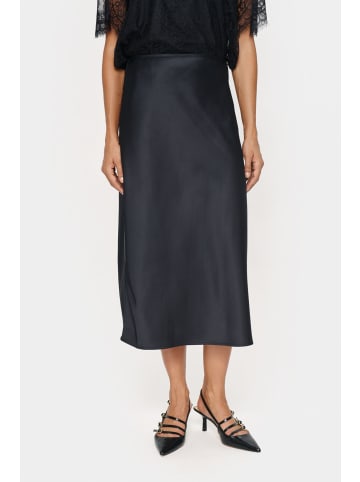 SAINT TROPEZ Rock HafiaSZ Gerade Passform in Black
