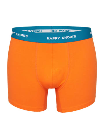 Happy Shorts Retro Pants Jersey in Orange+Black+Turquise