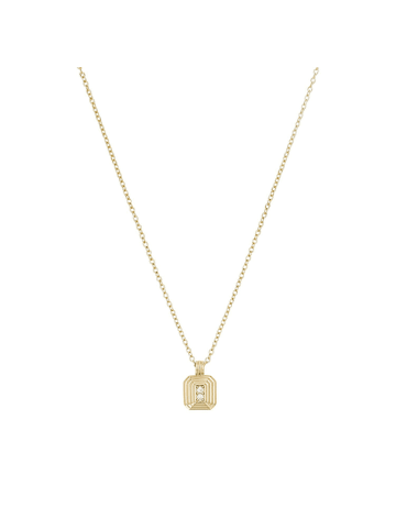 Noelani Kette mit Anhänger Silber 925, gelbvergoldet in Gold