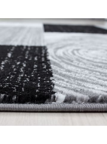 Teppich Boss Kurzflor Teppich Paolo Schwarz