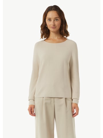 comma Strickpullover langarm in Beige