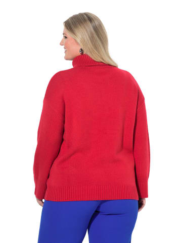 MIAMODA Rollkragenpullover in rot