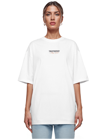 trueprodigy Oversize-Shirt Lou F in Weiß