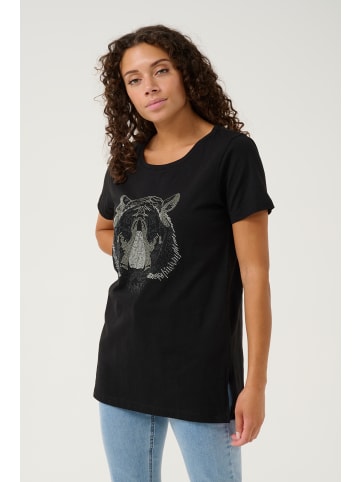 Cream T-shirt CRIan Feminine in Pitch Black